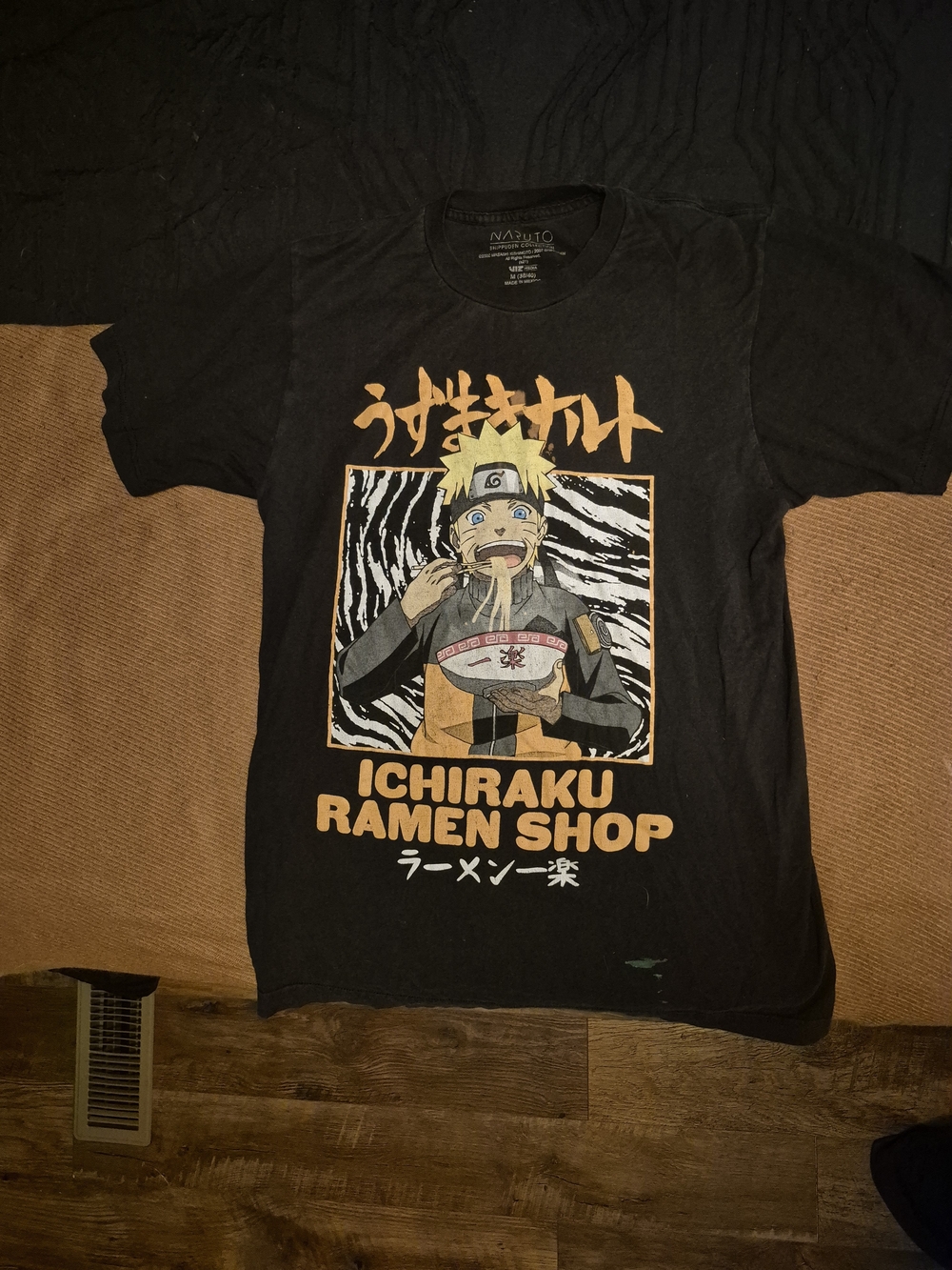 Naruto Ichiraku Ramen Shop Graphic Tee - Black